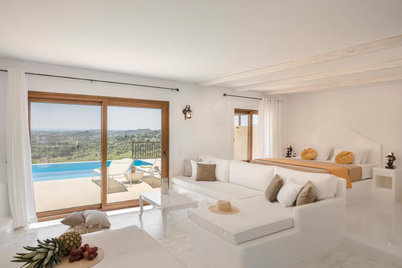 Akrolithos Villas Kouvalata Екстер'єр фото