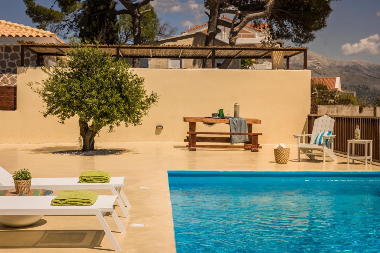 Akrolithos Villas Kouvalata Екстер'єр фото