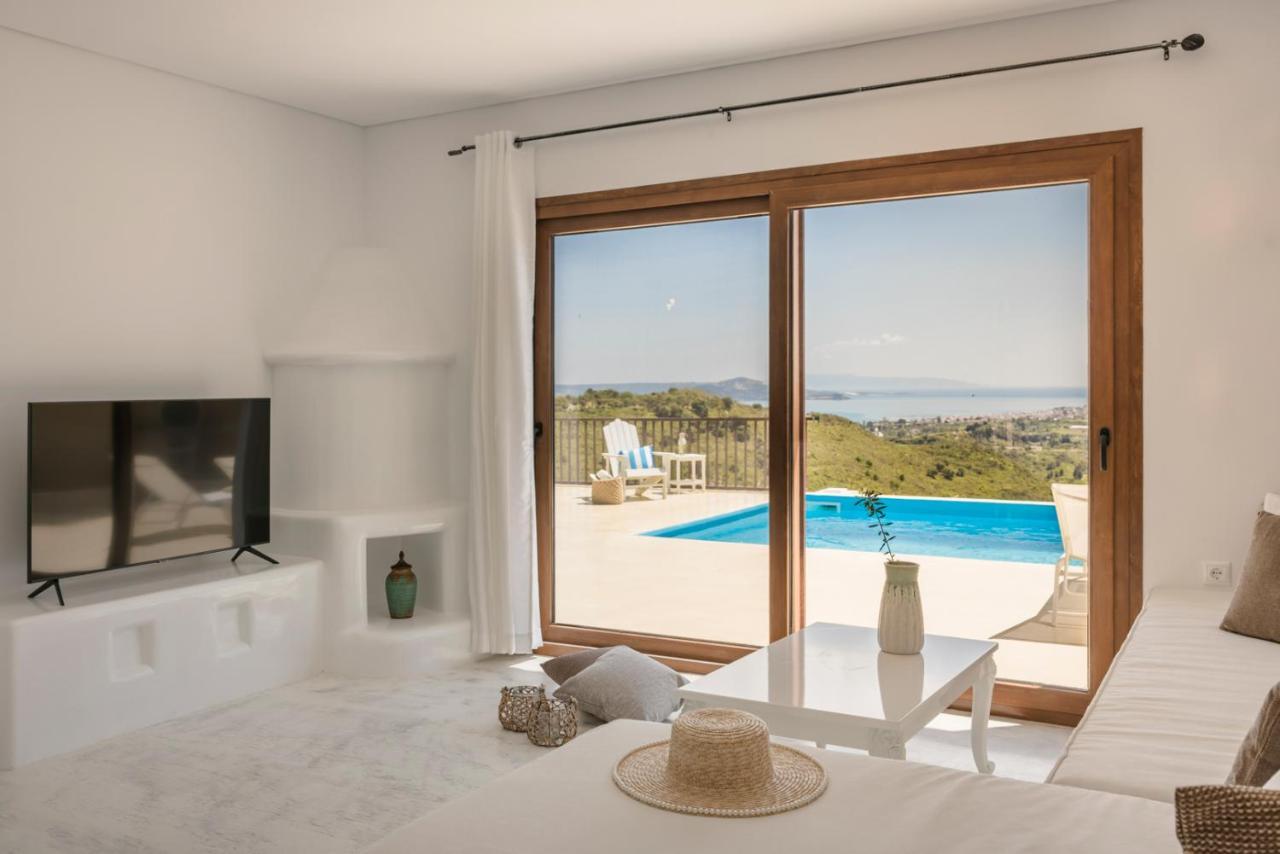 Akrolithos Villas Kouvalata Екстер'єр фото