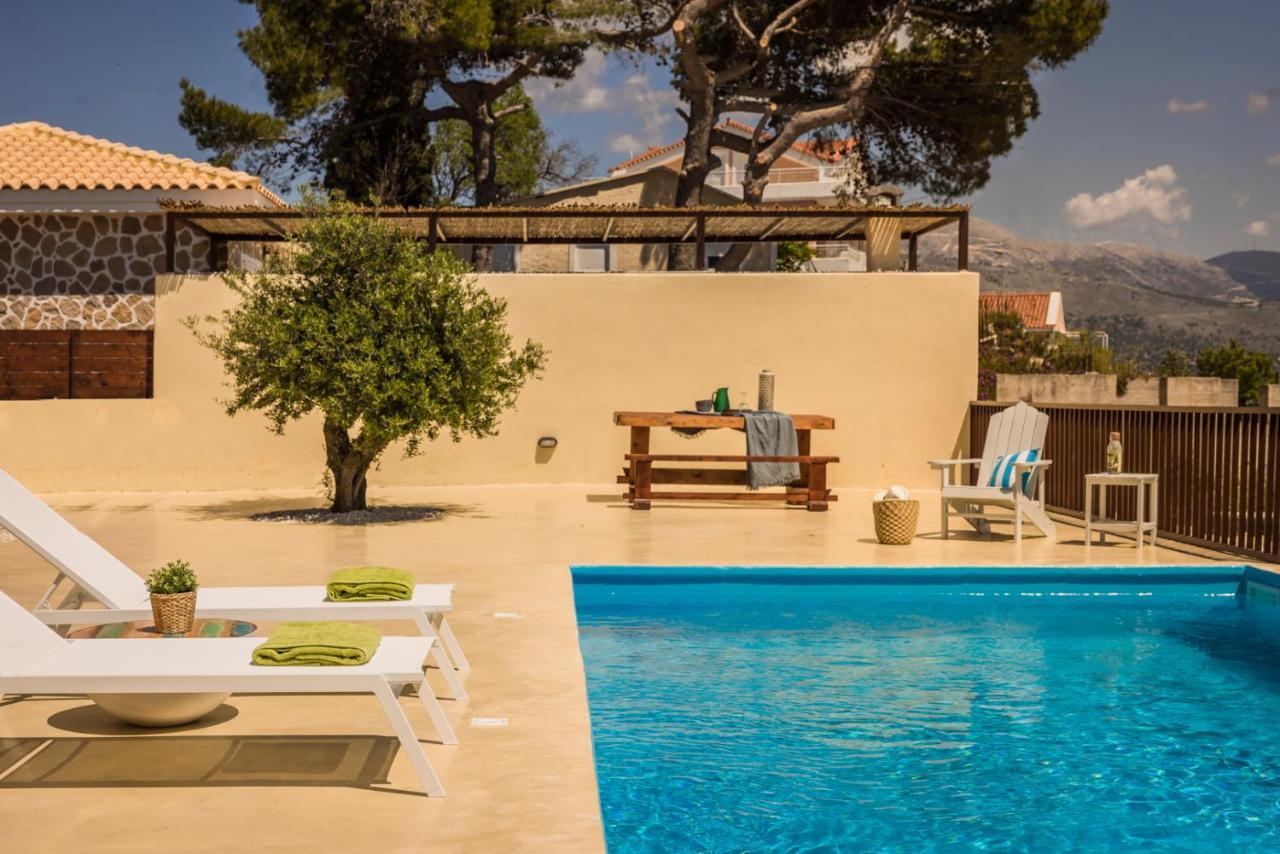 Akrolithos Villas Kouvalata Екстер'єр фото